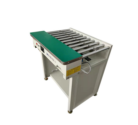 爐后可對接無軌道網(wǎng)帶線 皮帶線 自動校正接駁臺